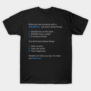 Finance Acceptance Quote T-Shirt